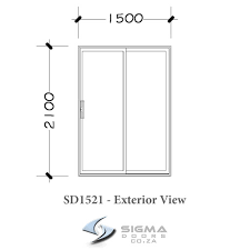Aluminium Sliding Door Sizes Standard