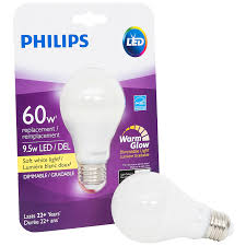 Get comfortable, soft white light in your home with these fully dimmable smart light bulbs. Philips Warm Glow A19 Led