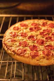 pizza oven rature pizza reheat