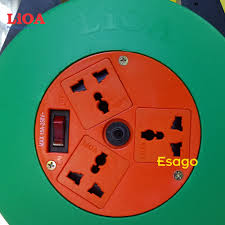 Ổ cắm kéo dài quay tay LIOA - Kiểu xách tay 15A dây dài 10m - P524968 | Sàn  thương mại điện tử của khách hàng Viettelpost