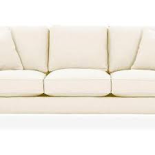 Ivory Canvas Luxe Three Seat Sofa