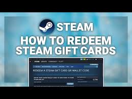 steam how to redeem steam gift cards