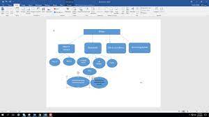 create a concept map in ms word you