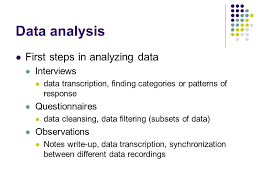 A data analyst collects and processes data to see how to use it to answer questions and solve problems. Data Analysis Interpretation And Presentation Ppt Video Online Download