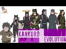 naruto characters kankuro s evolution