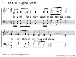 the old rugged cross powerpoint