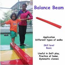 soft gymnastic balance beam for