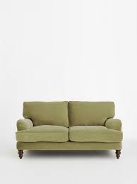 arundel two seater sofa velvet lichen