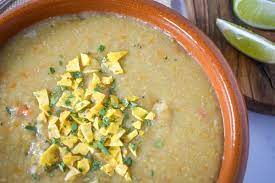 sopa de platano plantain soup