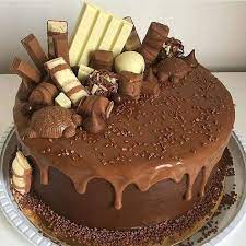 Easy cake decoration | atul. 210 Chocolate Decorated Cakes Ideas Cupcake Cakes Cake Decorating Cake
