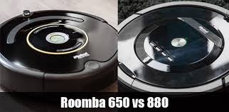 roomba 650 vs 880 bristle vs rubber