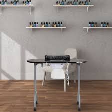 portable nail manicure table with