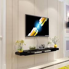 Modern Wall Mounted Floating Tv Shelf