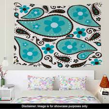 Paisley Wall Decor In Canvas Murals