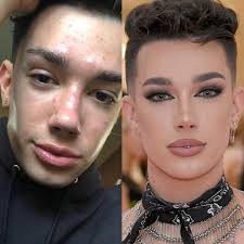 Eyeshadow palettes, makeup brushes and lip colors from james charles, jaclyn hill, and others. James Charles Insta Vs Reality James Charles Perfect Nose Grunge Hair