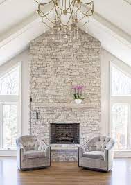 11 Stone Veneer Fireplace Surround