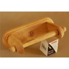 Wooden Kitchen Roll Holder Wall Mounted