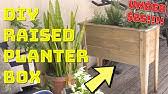 This wooden diy planter box is easy to build from cedar 1x4's. Diy Raised Planter Box With Hidden Drainage How To Build Youtube