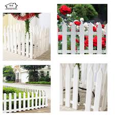 Stand Fence Outdoor White Plug In