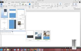 How To Get Free Report Cover Pages In Microsoft Word 2013