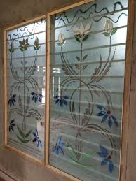 Glass Etching Design For Window