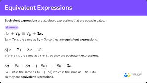 Equivalent Expressions Steps