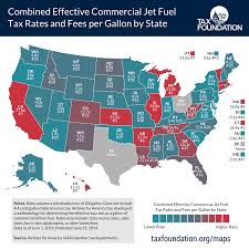 Combined Effective Commercial Jet Fuel Tax Rates And Fees By