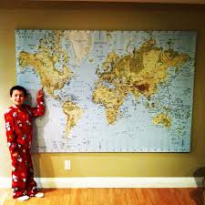 Ikea World Map Great For The Kids And