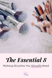 8 essential makeup brushes how to use