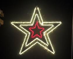 large led star outdoor off 75