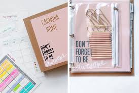 how to craft a cute binder home made