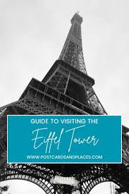 visiting the eiffel tower