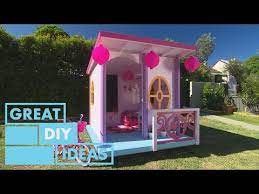 Barbie Inspired Cubby House Diy