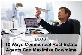 Hence, this job is one. Blog 10 Ways Commercial Real Estate Agents Can Maximize Downtime Pyramid Brokerage