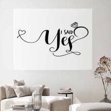 Words Wall Decor In Canvas Murals