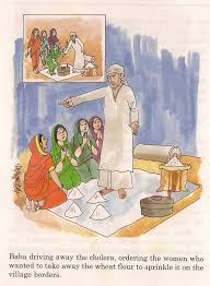 Image result for images of shirdisaibaba grinding wheat