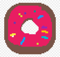 La pixel art facile da fare si propone ai bambini piccoli, come attività ludica e didattica. Pixel Donut Facile Pixel Art Pokemon Clipart 4463275 Pinclipart