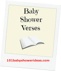 baby shower verses unique verses for