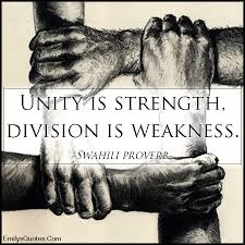 Best     Unity is strength quotes ideas on Pinterest Piney com