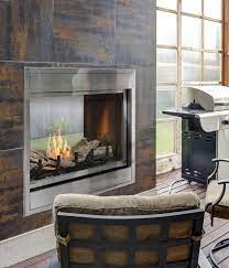 Outdoor Gas Fireplace H38svo