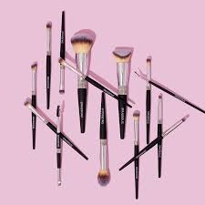 personalised makeup brushes pink