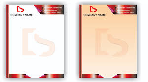letterhead design in coreldraw