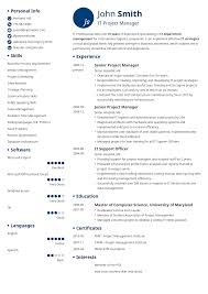 The Best Resume Builder Online Fast Easy To Use Try For
