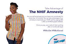 Maybe you would like to learn more about one of these? Nhif Kenya Are You Self Employed And You Have Not Contributed For More Than 12 Months Follow The Guidelines Attached To Reactivate Your Account Nhifcares Nhifkenya Facebook