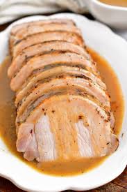 pot roasted pork loin will cook for