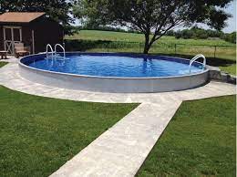 what to put under above ground pool