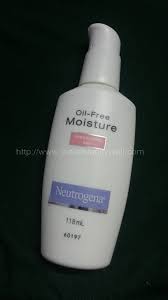 neutrogena oil free moisture