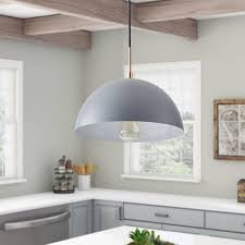Aiwen Industrial 1 Light Dome Gray