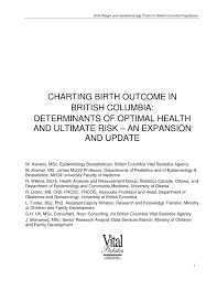 Pdf Charting Birth Outcome In British Columbia