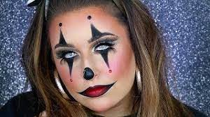 creepy clown halloween makeup tutorial